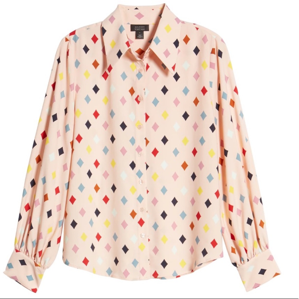 BLAIR EADIE Halogen x Atlantic Pacific Blouse